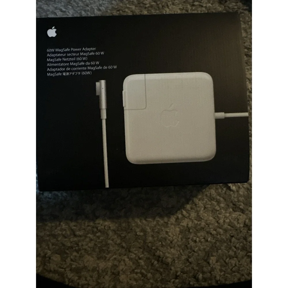 Original Apple OEM 60W MagSafe Charger + Power Cord 13